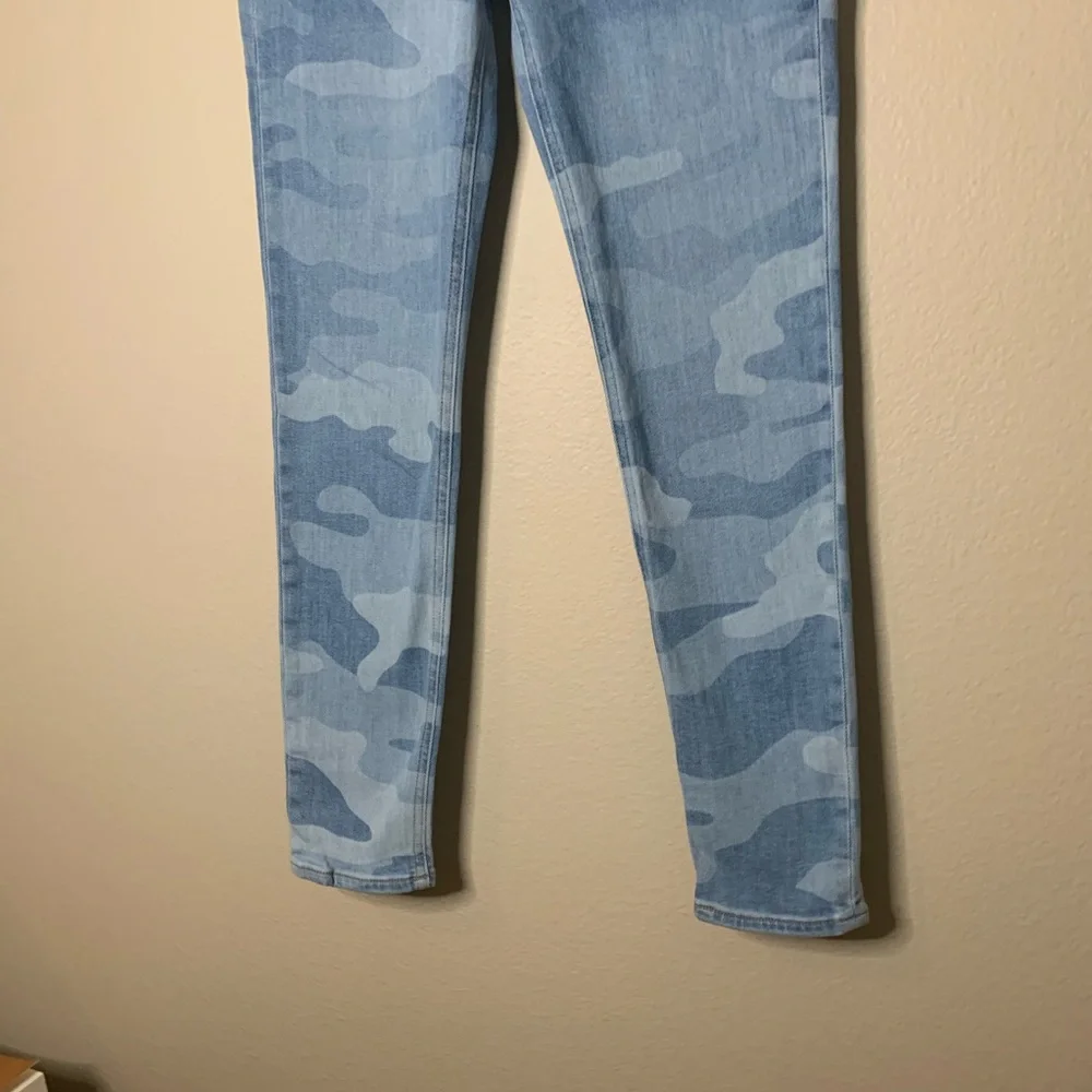 Rag & Bone Cate Mid Rise Faded Camo Jeans 26